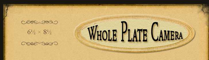 Whole Plate Camera banner